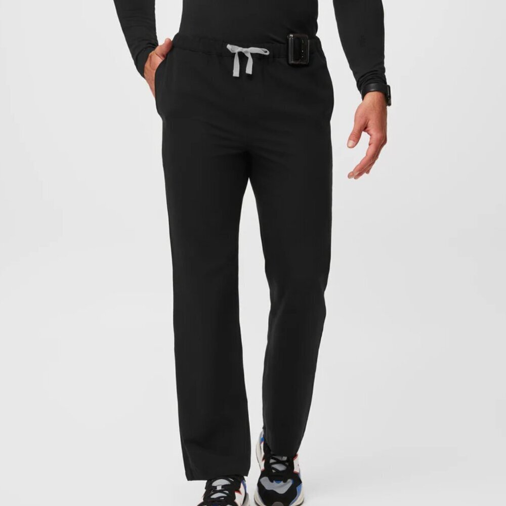 Figs Pisco Basic men's Scrub Pants Sz M Tall black